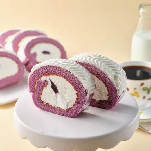 麦德龙 蓝莓酸奶瑞士卷蛋糕8片装 560g 商品图2