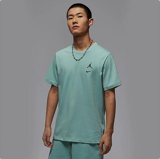 【店庆提前购】【6折】7楼NIKE耐克短袖男夏JORDAN背标印花宽松棉质运动T恤IB8915-309吊牌价259折后价155 商品图0