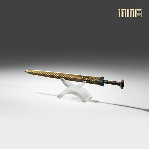 铜师傅《越王剑》古风越王勾践模型摆件 书房装饰收藏礼品工艺品 商品图3