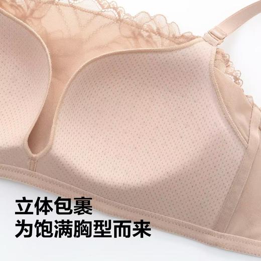 【内衣店庆提前购】【一口价】3楼安莉芳蕾丝抹胸无钢圈自然聚拢中厚杯文胸EBW1203吊牌价569元现价199元 商品图3