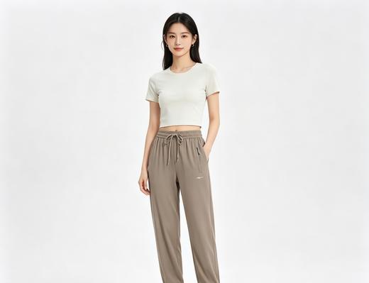 ¹鸿星尔克冰丝速干裤情侣款 有弹力运动自如  E-ZJJ1074-CF01-CR MM-SY 商品图7