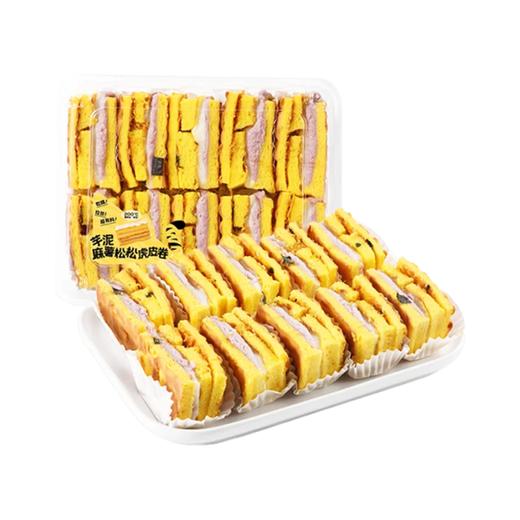 麦德龙 芋泥麻薯松松虎皮卷 550g 商品图0