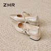 ZHR温柔珍珠粗跟玛丽珍鞋2026优雅显瘦舒适羊皮垫轻便单鞋通勤鞋 商品缩略图8