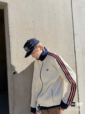 ad originals WAFFLE TRACK TOP 华夫格 针织宽松长袖夹克 男女同款