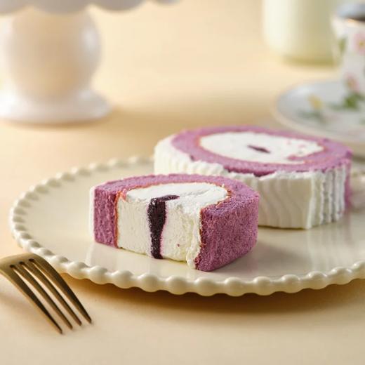 麦德龙 蓝莓酸奶瑞士卷蛋糕8片装 560g 商品图3