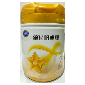 飞鹤750g星飞帆卓耀2段较大婴儿配方奶粉