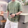 BUR格纹短袖T恤 商品缩略图0