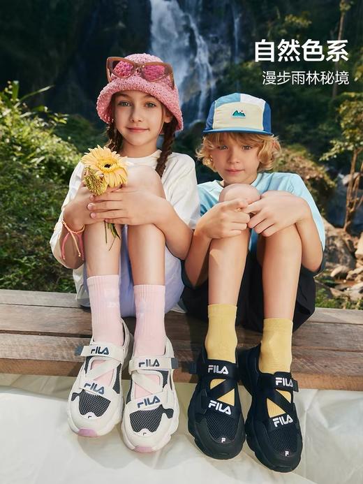 FL斐*乐儿童26年新款包头凉鞋男女童中大童儿童蕨草凉鞋 商品图6