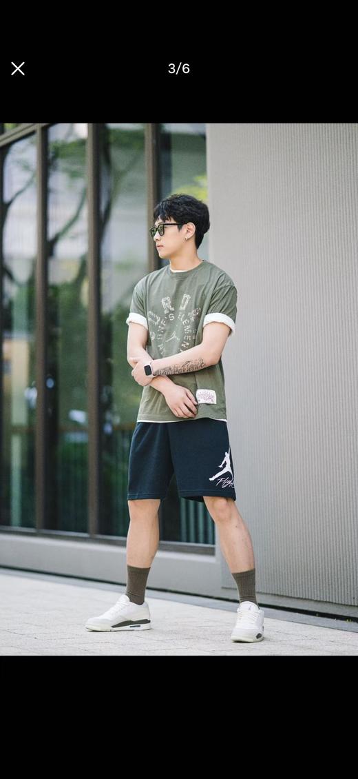 清仓付款减库存，Jordan耐克短裤男夏季休闲飞人印花宽松透气运动五分裤  打球短裤 商品图1
