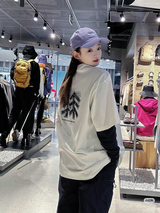 K🉑隆｜新款露营GRAPHIC印花休闲情侣款短袖T恤 商品图9