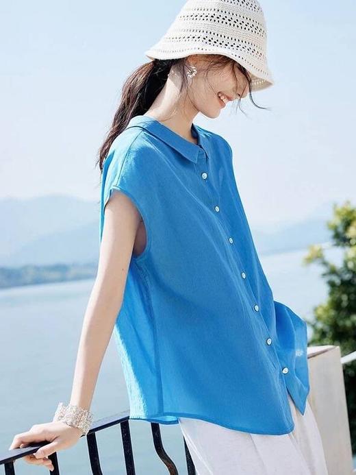 touc*克莱因蓝衬衫 商品图9