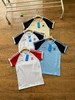三YE草xSporty&rich联名款撞色条纹印花休闲短袖T恤女款 商品缩略图4