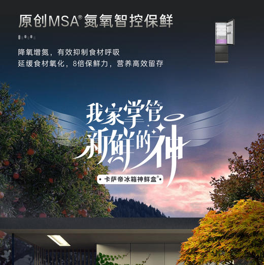 卡萨帝（Casarte）冰箱 BCD-415WGCD3AGGTU1 商品图7