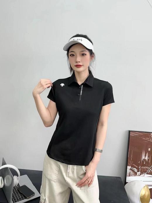 DESCENTE迪桑特TRAINING系列TOUGH短袖POLO衫女 商品图10