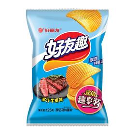 好丽友125g多汁牛排味好友趣超值装