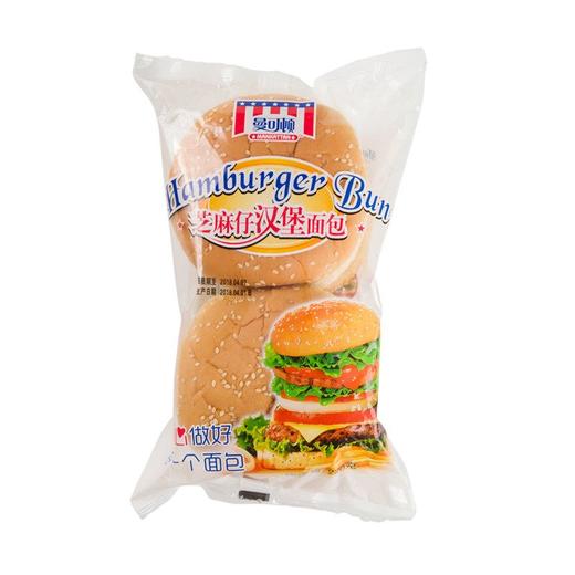 曼可顿220g芝麻仔汉堡面包 商品图2