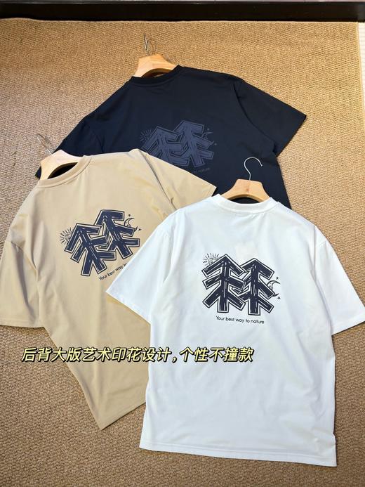 K🉑隆｜新款露营GRAPHIC印花休闲情侣款短袖T恤 商品图13