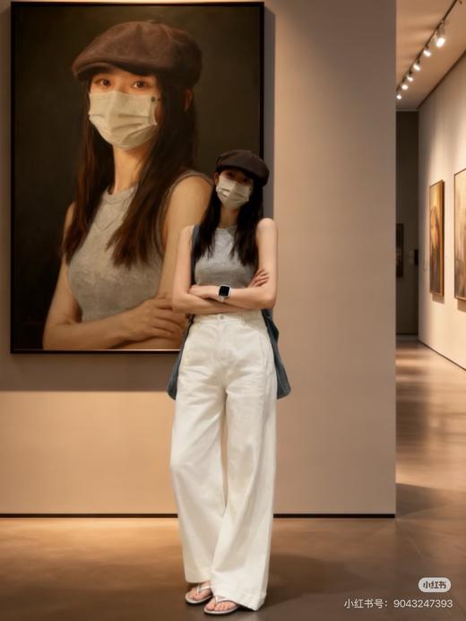 小禾同款莱塞尔直筒阔腿牛仔裤 商品图8
