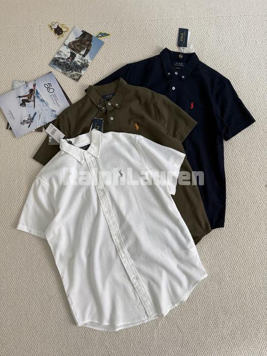 拉夫劳伦男装 经典版棉麻衬衫 商品图3