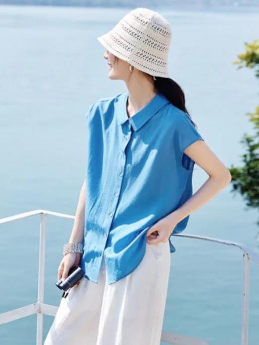 touc*克莱因蓝衬衫 商品图5