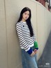 SEL*撞色条纹针织开衫 商品缩略图14