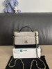 春季特惠💰980 原单香奈儿AP5186 26Ss麂皮灰拼黑LP盒子包 商品缩略图0