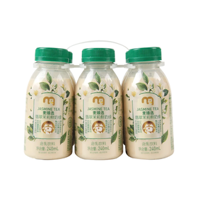麦德龙 麦臻选 翡翠茉莉鲜奶绿 240ml*6