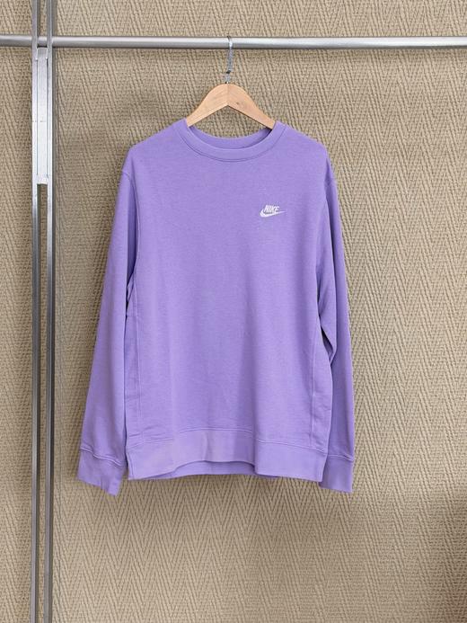 付款减库存，清仓耐克经典的 Sportswear Club 系列圆领卫衣BV2667      香芋紫卫衣 商品图0
