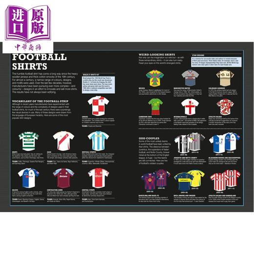 预售 【中商原版】DK足球之书 英文原版 The Football Book DK 体育运动 运动员图鉴 世界杯 商品图3
