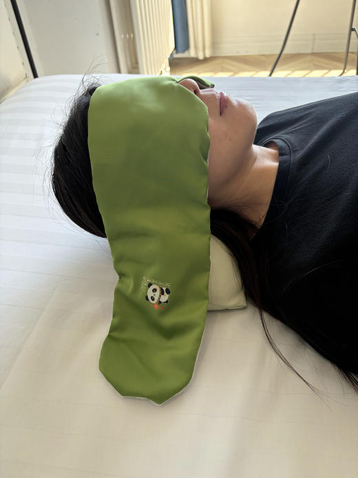 【兰序艾草舒眠礼盒】艾草护颈重力助眠!养生+实用+仪式感三合一，艾草颈椎枕+重力眼罩护颈安眠舒缓身心 商品图1
