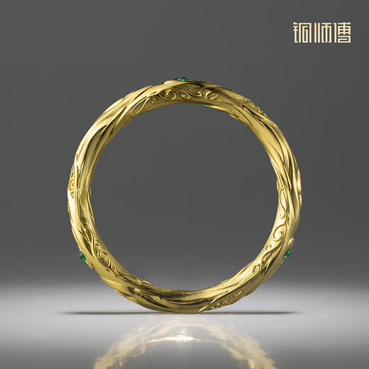 铜师傅 正版授权《哪吒之魔童闹海》乾坤圈 潮玩铜摆件 哪吒周边 商品图2