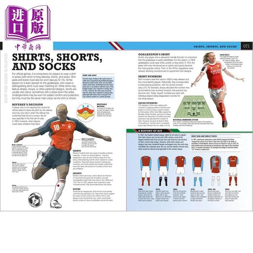 预售 【中商原版】DK足球之书 英文原版 The Football Book DK 体育运动 运动员图鉴 世界杯 商品图2