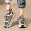 ZHR复古百搭时尚老爹鞋女春季新款厚底通勤增高透气运动休闲鞋女 商品缩略图4