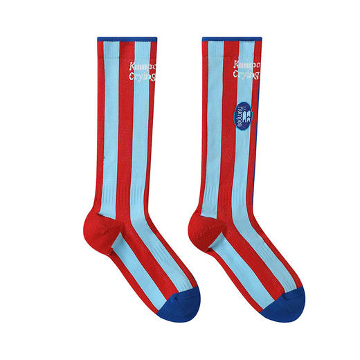 CryingCenterxKumpoo薰风联名2.0 运动复古羽毛球压力袜 男女款 商品图4