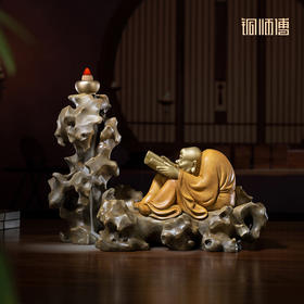 铜师傅《禅语》客厅桌面铜摆件 家居装饰工艺品