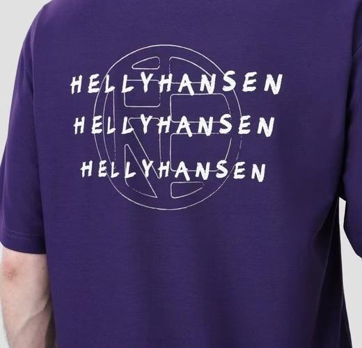 HH*RE联名款夏速干抗菌休闲骑行Logo图案T恤 商品图2