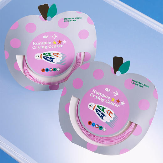 CryingCenter薰风联名2.0新款羽毛球线 高弹耐打强击球音型线 商品图2