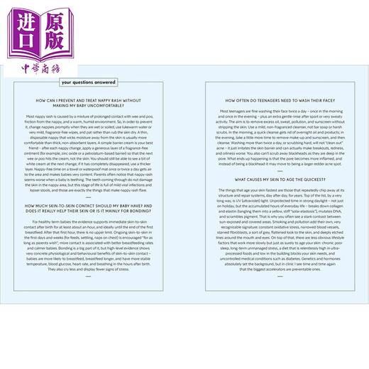 【中商原版】皮肤 DK身体素养指南 英文原版 Skin An Owners Guide Emma Craythorne 商品图1