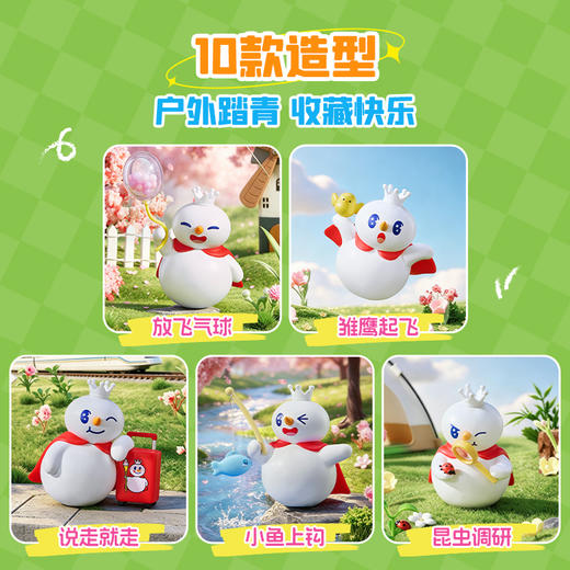 蜜雪冰城 雪王百变日常3系列手办盲盒 商品图2