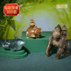 铜师傅《亲子系列》鲨鱼 猩猩桌面客厅玄关铜摆件装饰礼品 商品缩略图0