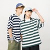 【4.1折】6楼Champion冠军男女同款短袖 刺绣小logo条纹短袖吊牌价639元 现价259元 商品缩略图0