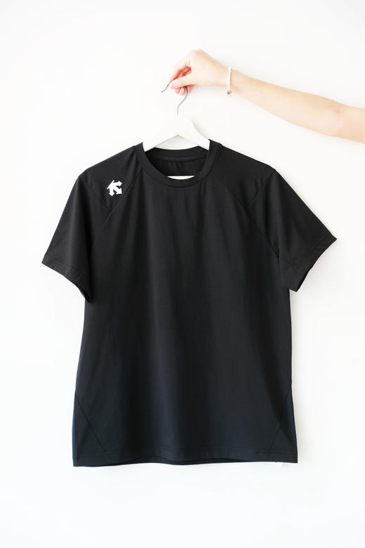 速干网球tee，户外运动半袖。圆领弹力会呼吸正肩短袖t恤E042768 商品图10