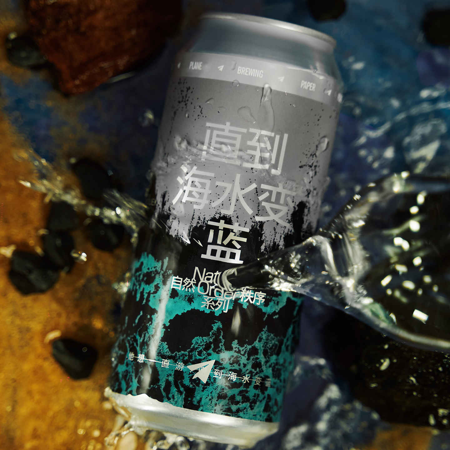 纸飞机 直到海水变蓝 473ml