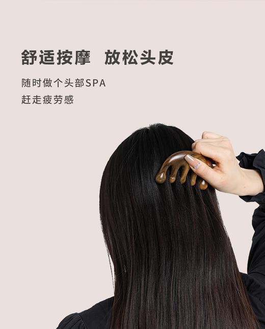【8折】 3楼爱慕 纽格芙檀木按摩梳（开运锦鲤）NG20405 商品图2