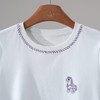 西子/小马T白色手工刺绣百搭短袖T恤/TXXS0678 商品缩略图1