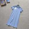 Hazzys哈吉斯夏季女装时尚短袖POLO连衣裙女士休闲通勤针织裙潮流 柜售同款 商品缩略图8