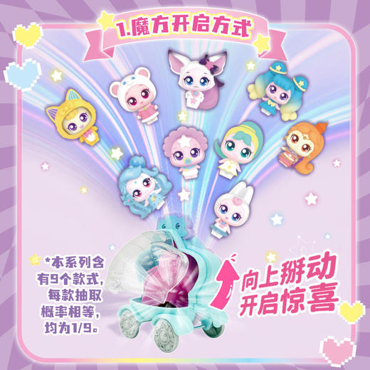闪耀流星惊喜萌可2弹605207女童玩具-纪念日百货门店同款171155411 商品图2