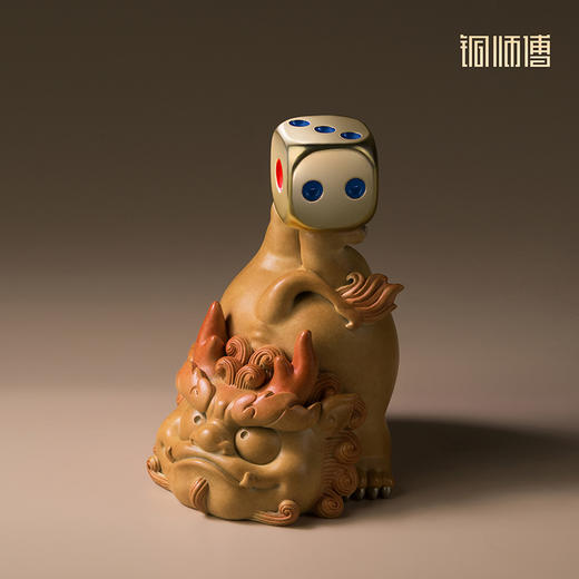 铜师傅《转大发》《转大顺》客厅办公室貔貅铜摆件解压把玩工艺品 商品图3