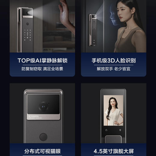 海尔（Haier）智能门锁 S600 商品图2