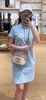 Hazzys哈吉斯夏季女装时尚短袖POLO连衣裙女士休闲通勤针织裙潮流 柜售同款 商品缩略图3